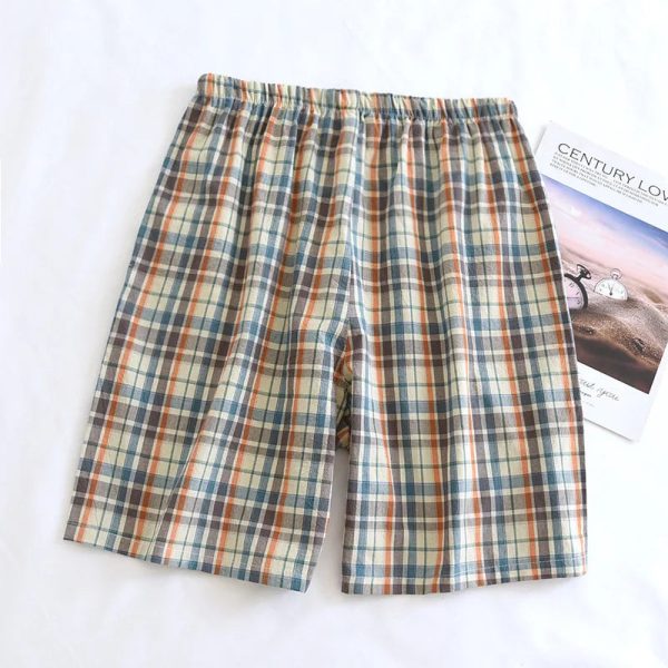 pyjama tartan short homme
