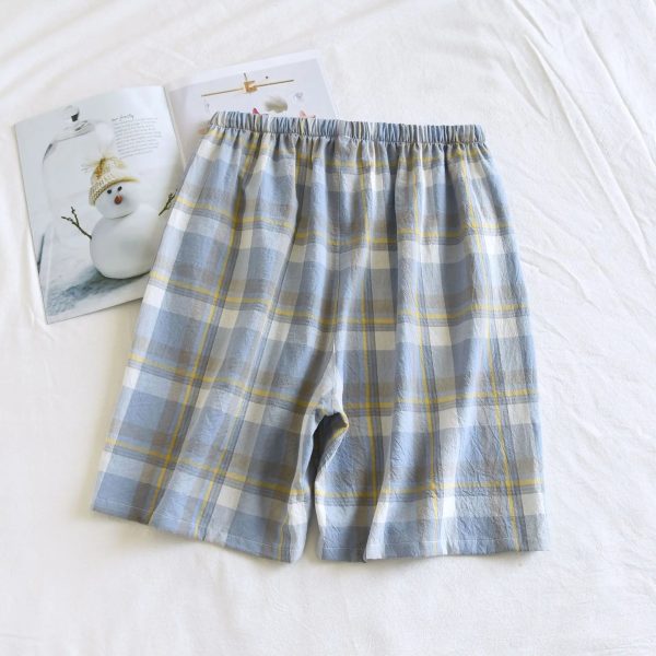 short carreaux homme