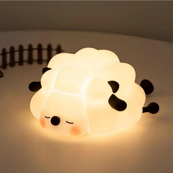 veilleuse mouton en silicone
