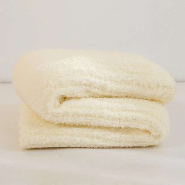 couverture tricot microfibre
