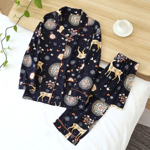 pyjama en viscose Bambi élégant